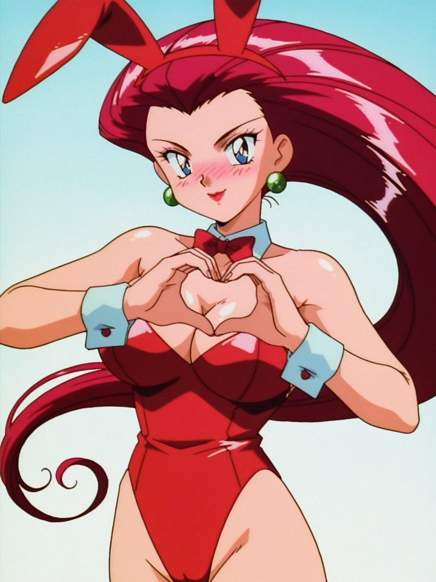 Jessie (Pokemon) in Bunny suit