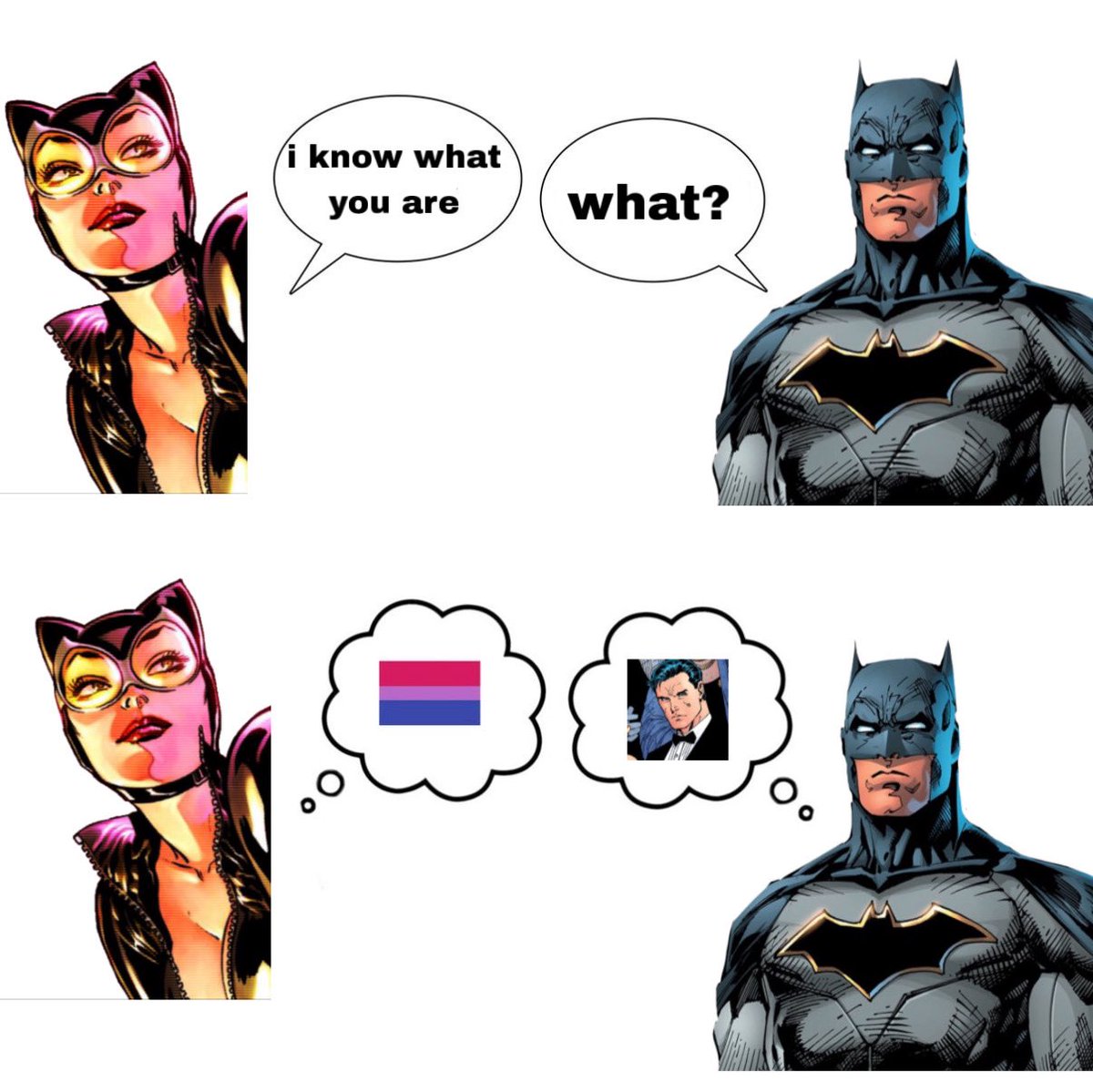 dc characters as social media posts tweet media