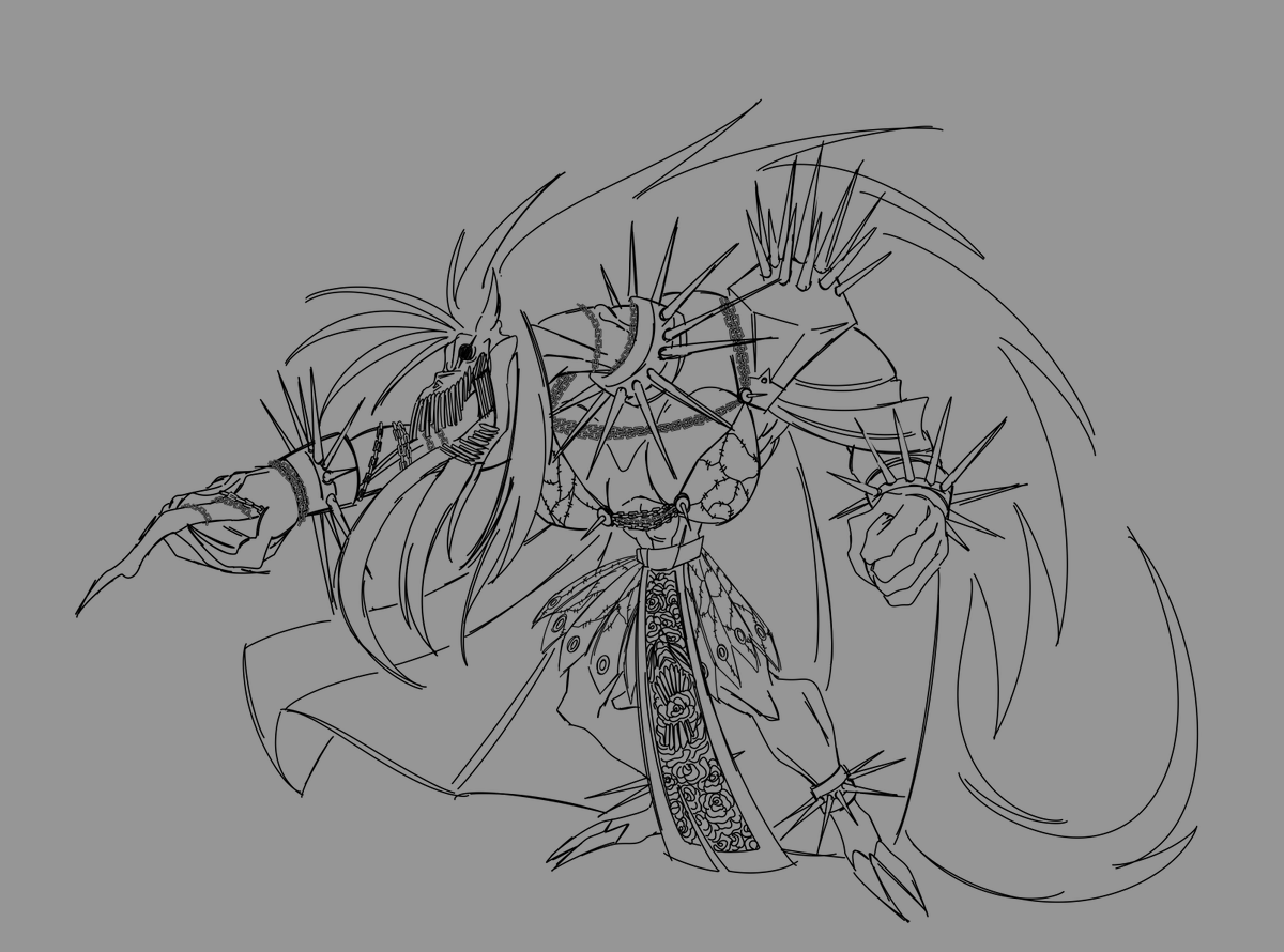 TyloonA36774's tweet image. Lady R's new 2 guardians (Gekido + Kyofu variants)
Aressa the Guardian of Punishment &amp;amp; Dionisya the Guardian of Madness #execommunity #exeoc