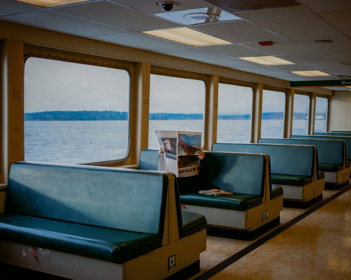 I love making photographs on the ferries