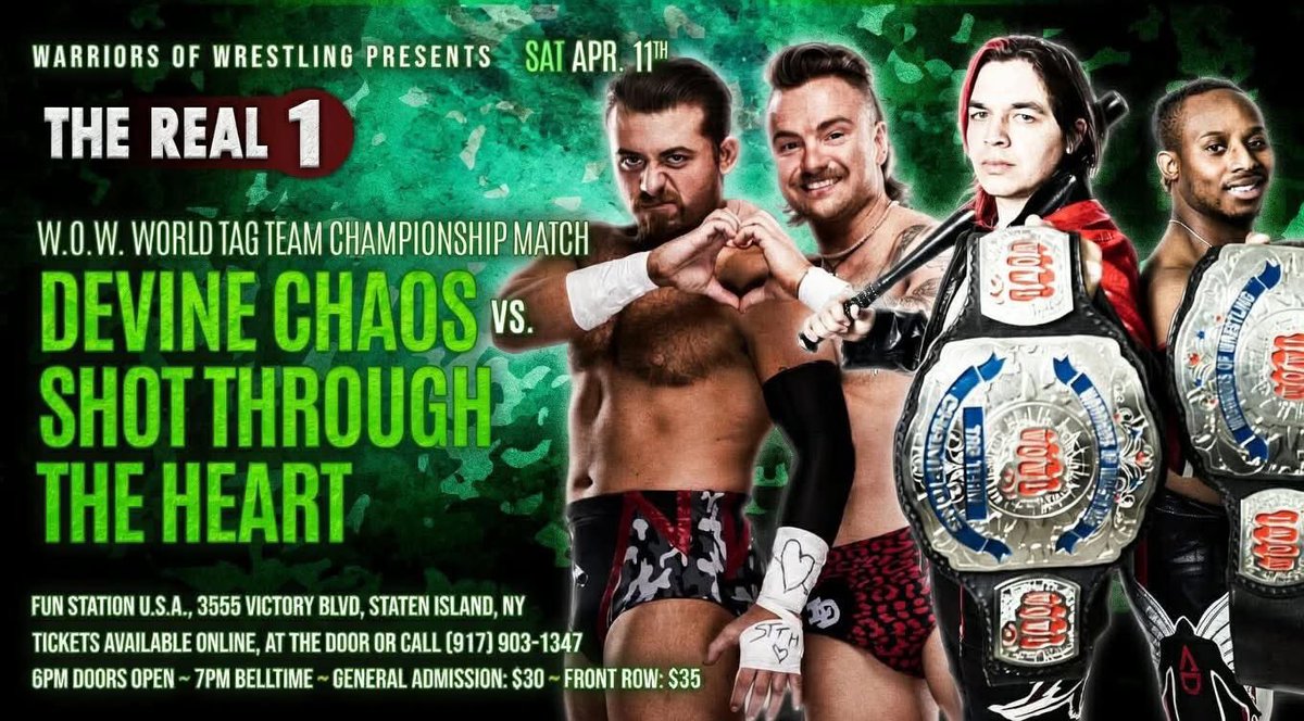 TJCWrestling's tweet photo. The temper tantrums are coming back and I don’t know what to do about it………..
Trust Me…….its not going to end well for someone….maybe everyone
AND THATS A BIG FACT!
Saturday- @WOWPROWRESTLING
Sunday- @A1Wrestling
#ShotThroughTheHeart #TouchOfClass
#TheTakeover https://t.co/N2By0HNoap