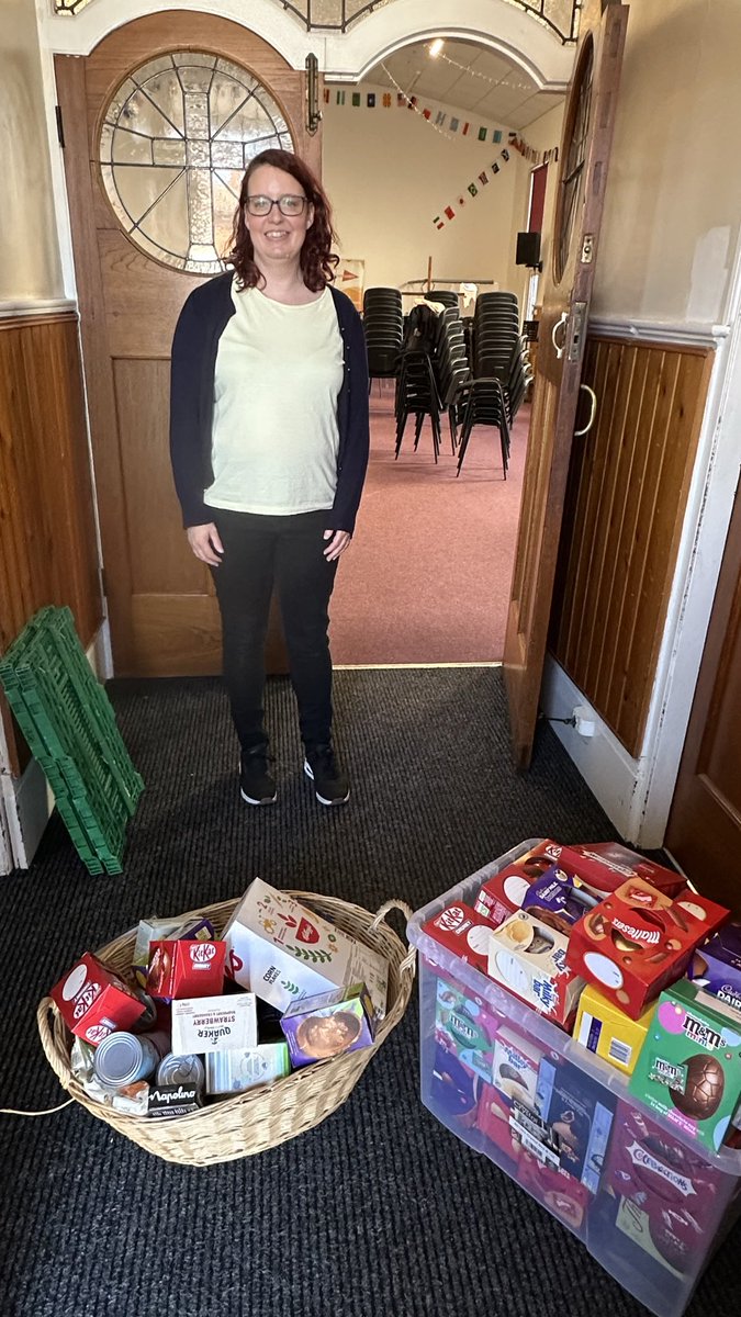 MiniChapsSM's tweet photo. Your donations of Easter Eggs and food were dropped to #northbristolfoodbank in time for Easter. https://t.co/zengM9LLl3