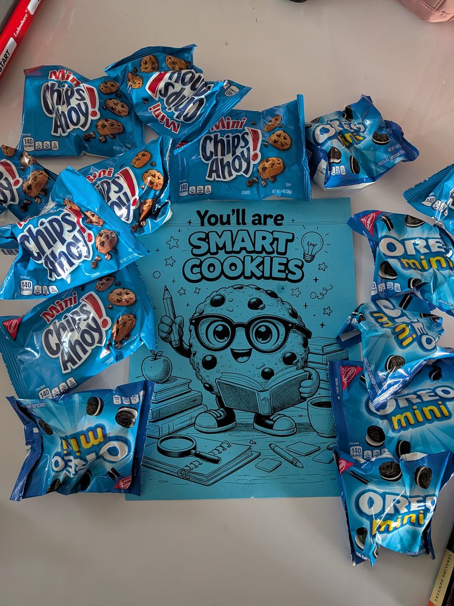 MissJ_ACE's tweet image. A HUGE thank you to Ms. Robledo and the @HumbleISD_ACE 1st grade team for their inspirational message and snacks! We were so grateful for the sweet treat as we ROCKED THE STAAR!!!  🍪 🤓 🍪 🤓 🍪 #AllHearts #AllHands #AllIn #GrowthWins