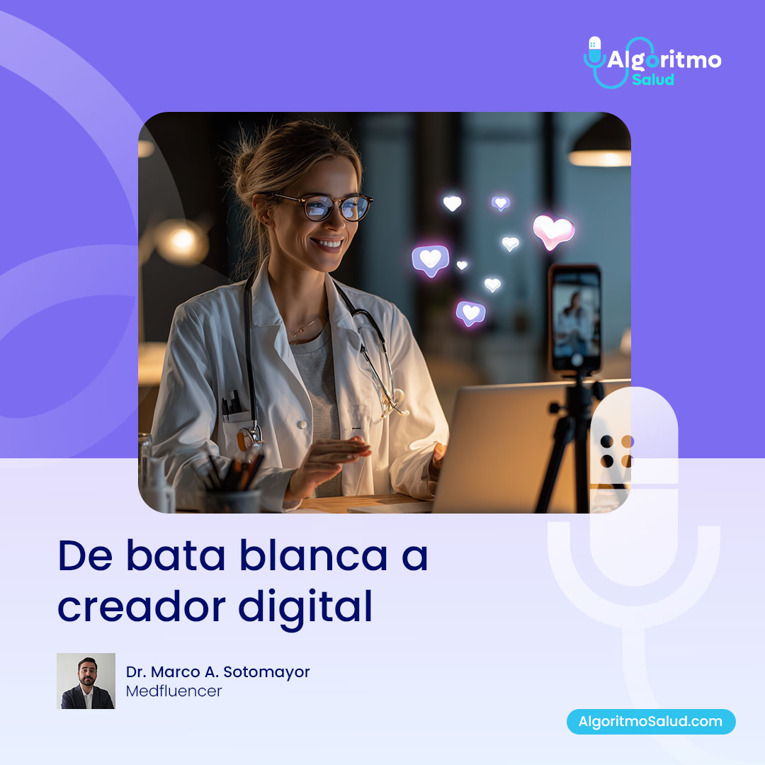 AlgoritmoSalud's tweet photo. 🩺📲 El médico de hoy también comunica en digital.

El Dr. Marco A. Sotomayor nos habla del rol del doctor como creador de contenido responsable en redes sociales.

#Medfluencer #SaludDigital #ComunicaciónEnSalud #AlgoritmoSalud https://t.co/2wCudr6pEy