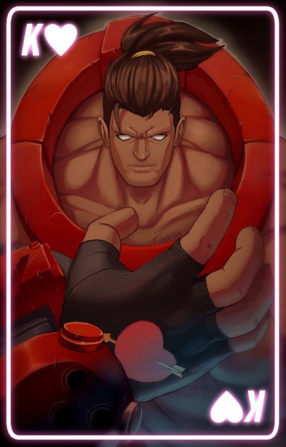 Just_KISEK's tweet photo. King of Hearts❤️‍🔥

(old work repost)
#KiseksArt #GuiltyGear #GGST https://t.co/Eqrpo1BPFi