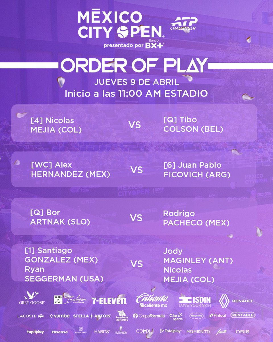 México City Open tweet media