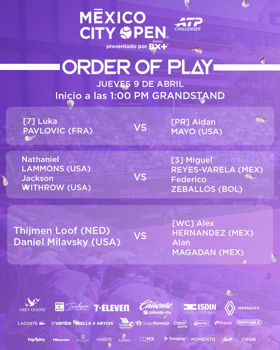 México City Open tweet media