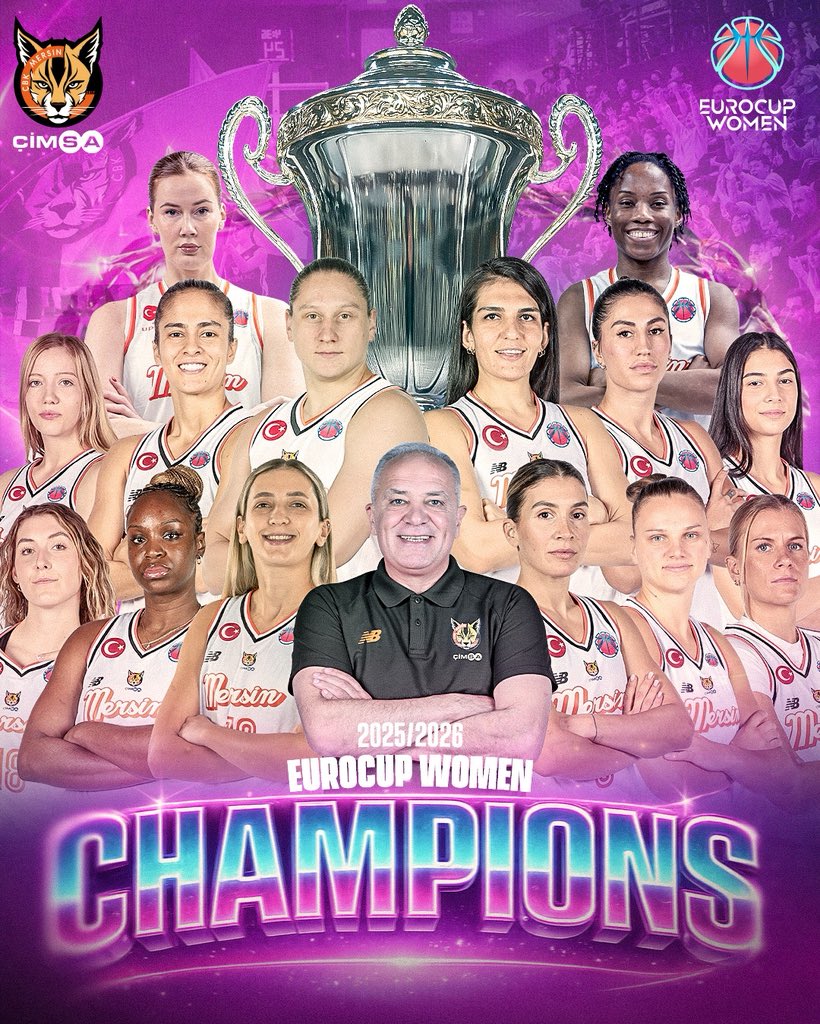 MMetinTASS's tweet photo. 🇹🇷TEBRİKLER ŞAMPİYONLAR!..❤️#EuroCupWomen https://t.co/Ik6ZJuwfLN