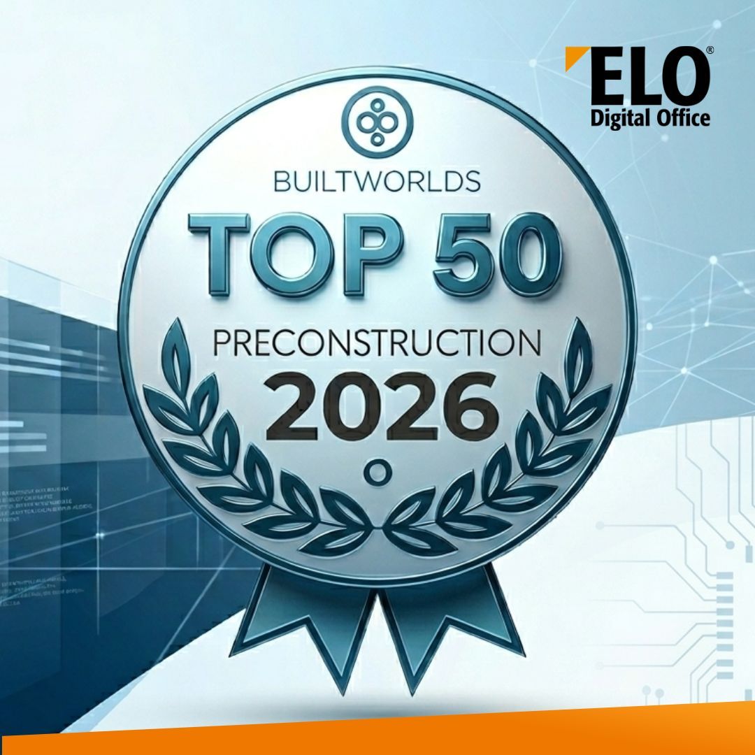 elo_usa's tweet photo. Big news! 🎉 ELO Digital Office made the 2026 @BuiltWorlds Preconstruction Top 50 list!

Proud to drive digital excellence in construction—thank you to our partners for the recognition!

#DigitalTransformation #ConTech #Top50 #Precon #ELODigital https://t.co/jbdNbJvb45