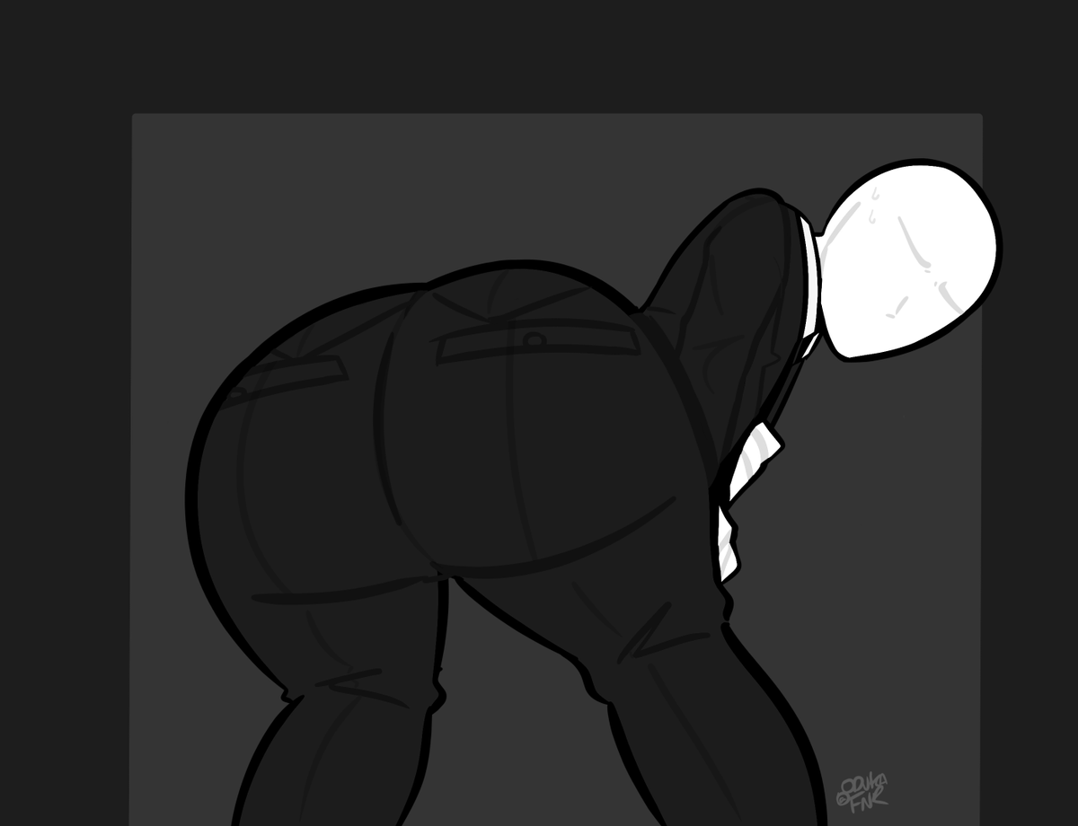 I know it ain't october...
But slenderman is just booff..