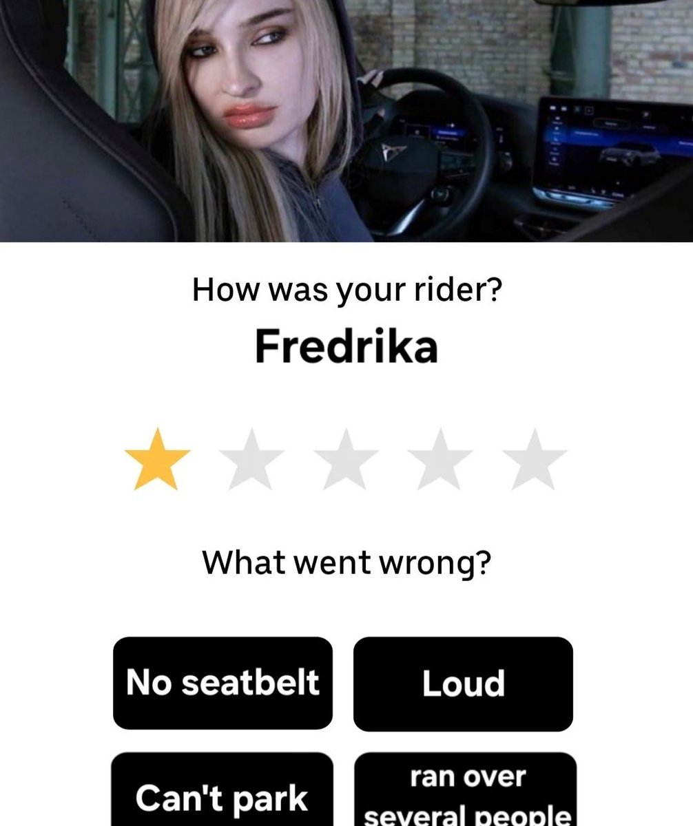 reasonwhhy's tweet photo. never taking an uber again https://t.co/0sURzM2lhp