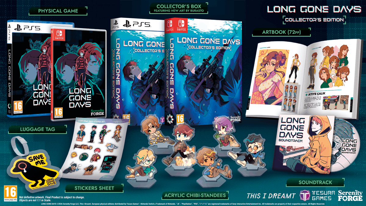 TesuraGames's tweet image. 🪖 Long Gone Days 🪖

The modern RPG that imagines a world of war has been announced in a Standard and Collector's Edition in Europe on May 29th.

Follow Rourke's footsteps and pre-order yours for #PS5 and #NSW now!

@SerenityForge 
@lgdays 
@Burasto