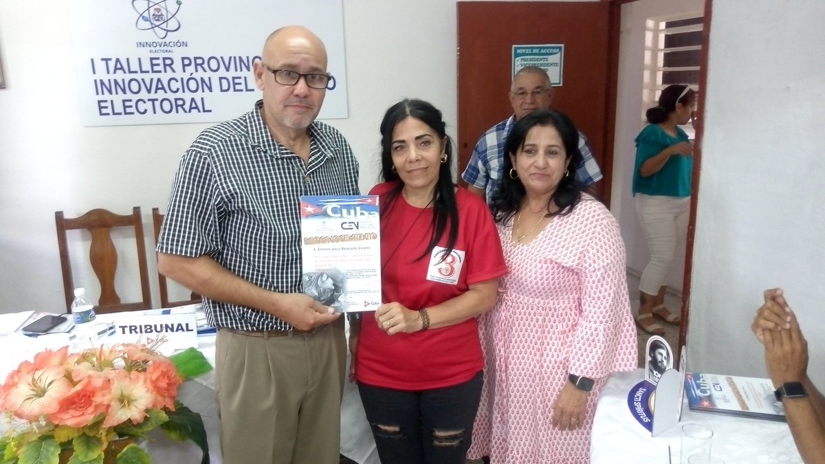 Consejo Electoral Provincial Sancti Spíritus tweet media