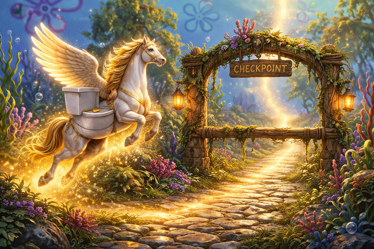 FTHsolana's tweet photo. This is place where we are tested.

If you remain true to your heart there is nothing that can stop us.

The Flying Toilet Horse is empowered by those who believe in it.

There is no limits.

$FTH https://t.co/mAeeJI2JXJ