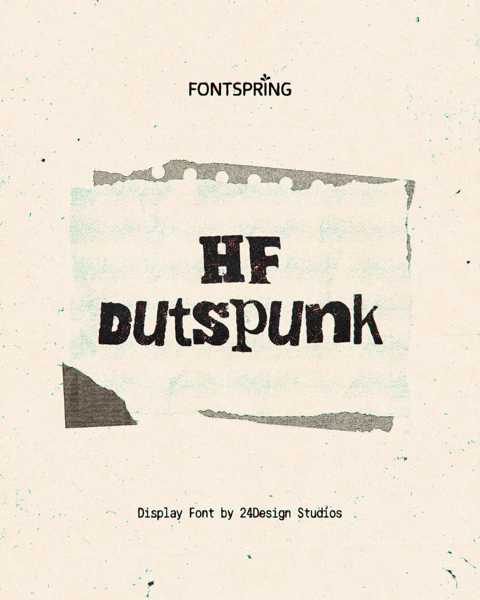 Fontspring tweet media