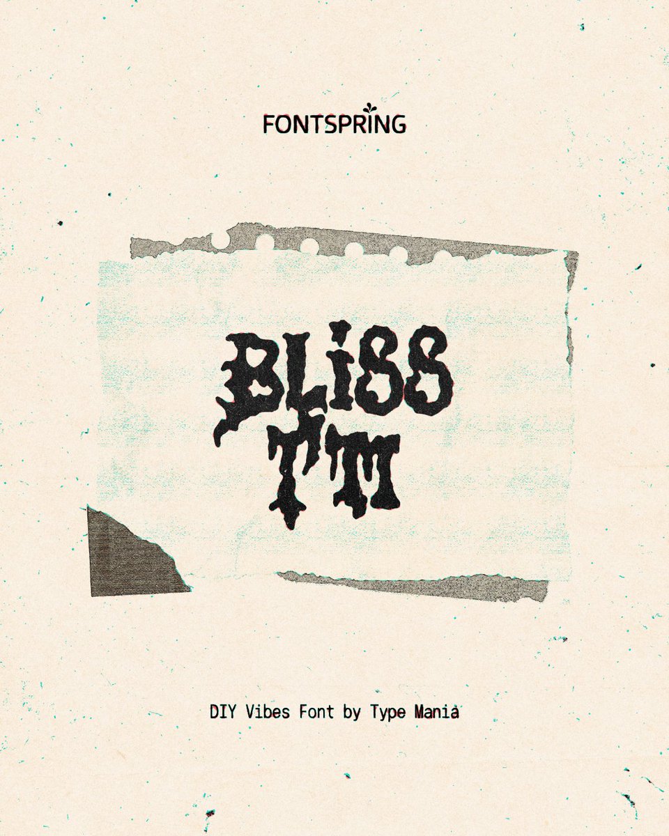 Fontspring tweet media