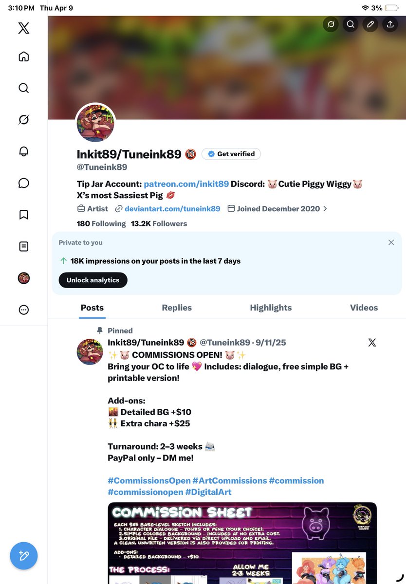 Inkit89/Tuneink89 🔞 tweet media