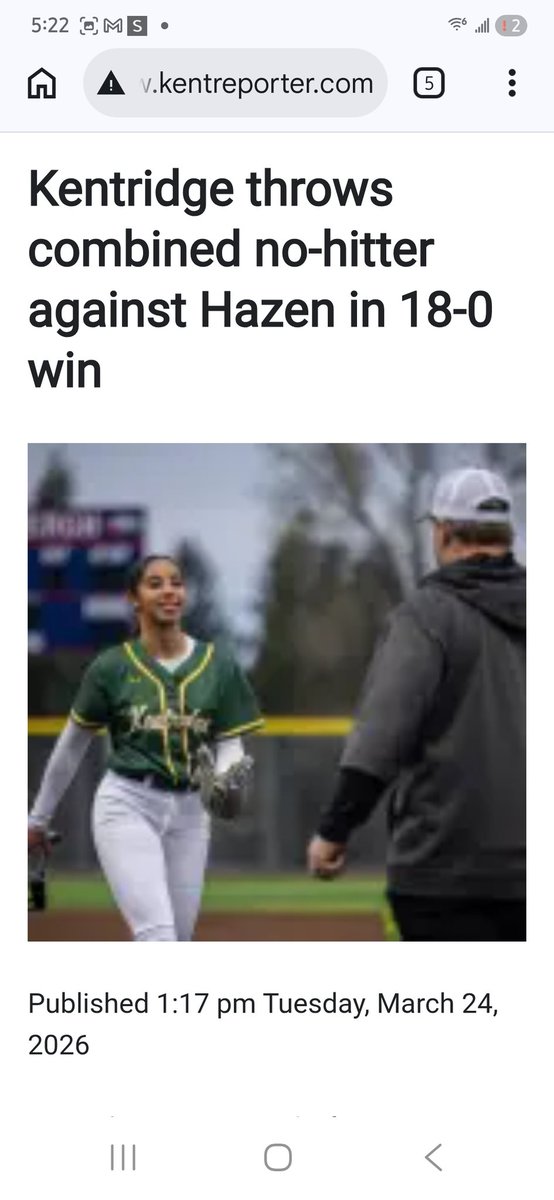 JoThompsonRHP27's tweet photo. High school season is in full swing. I am having so much fun being back with the returning players and leading the new players as a co-captain. 

Thank you Kent Reporter for coming out to one of our games and the opportunity for an interview!

Full link to article:  https://t.co/HXPYlzQHlY

@StacyMayJohnson @Hey_Coach_Bobby @iowasoftball @ladyhawksgold