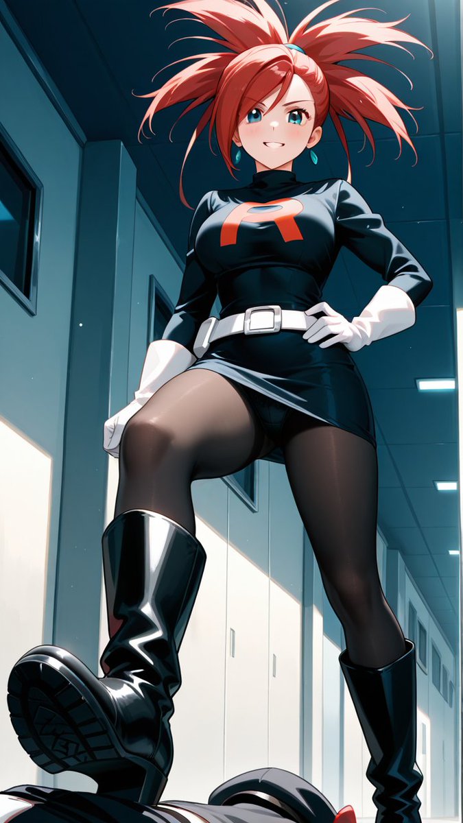 Oh I didn't see you down there~🧡

Oh your staring at my shoes?~🧡

What you want to be stepped on by these shoes?~🧡

You know trash I won't step on you, unless I see you convert to a cutie of a pokeslut and serve mistress Jessie (<a href="/jasminsissy7/">Team Rocket Corruptor Jessie</a>)~🧡

Glory to team rocket~🧡