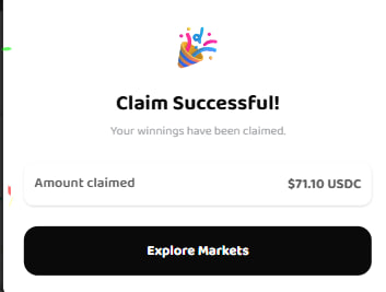 0xStrngr's tweet photo. What a match 😱

Didn’t expect this ending at allbut LSG pulled it off 
Mukul Choudhury absolutely smashed it crazy performance

I went in with 31 shares on Yoso
and ended up locking $71 profit 

Honestly didn’t even think I’d win this one but
sometimes trusting the flow pays off that’s why I love this game unpredictable but rewarding

Who else caught this win?