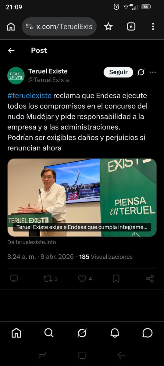 <a href="/TomasGuitarte/">Tomás Guitarte</a> dice en rueda de prensa que las renovables no generan empleo e incluso que generan despoblación, para luego suplicar que Endesa construya los 800MW con DIA favorable y que cambie los proyectos no aprobados para q los aprueben.
Quiere despoblar Andorra?