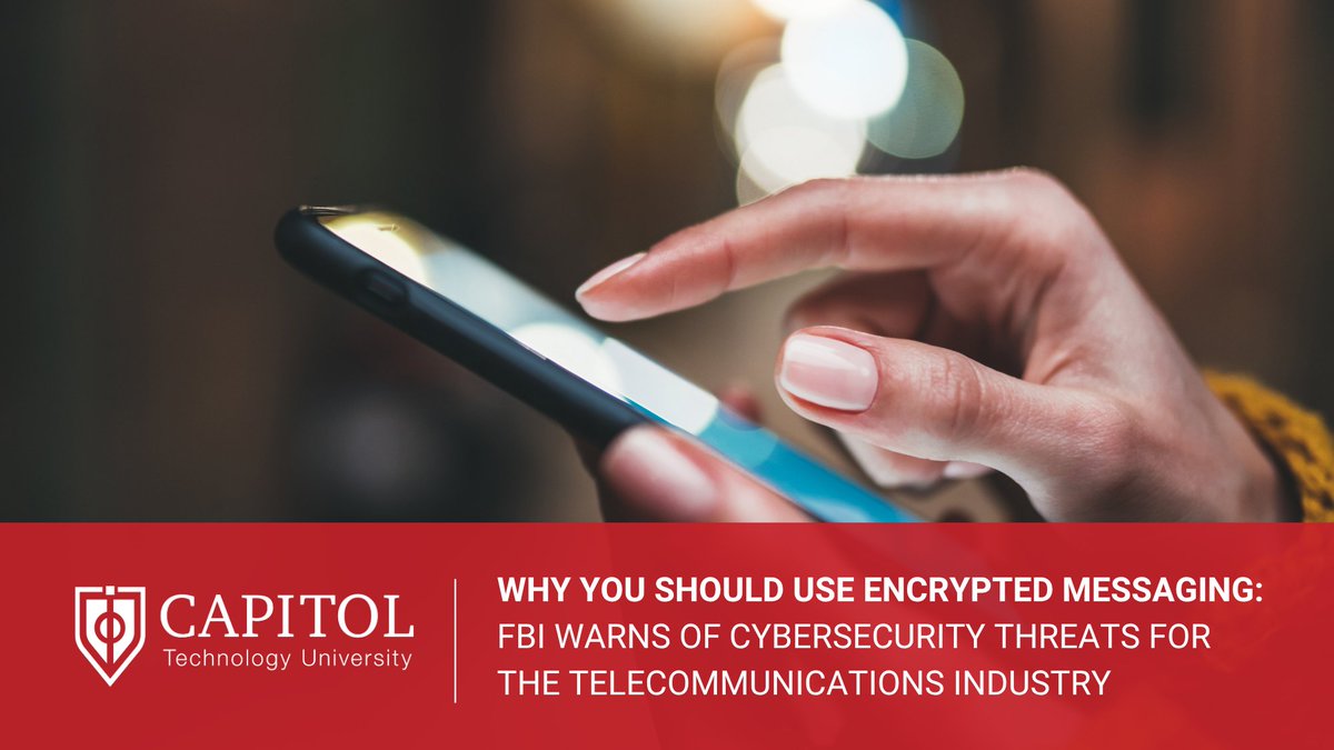 captechu's tweet image. The FBI and Cybersecurity and Infrastructure Security Agency warn: encrypted messaging isn’t optional anymore. Protect your calls, texts, and data with end-to-end encryption. #Cybersecurity #DataPrivacy #Encryption bit.ly/4skXsfV