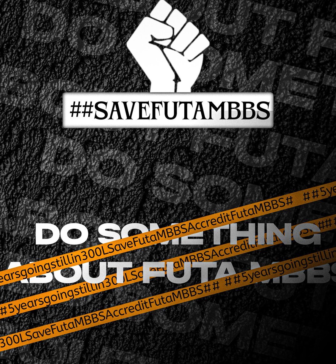 government_8's tweet photo. The future of FUTA MBBS students cannot remain uncertain.
This is about our training, our standards, and everything we’ve worked for.

We will not stay silent.
We will not stand by.
Now is the time to speak.
Now is the time to act.

#savefutambbs https://t.co/LqVN0JUOLT