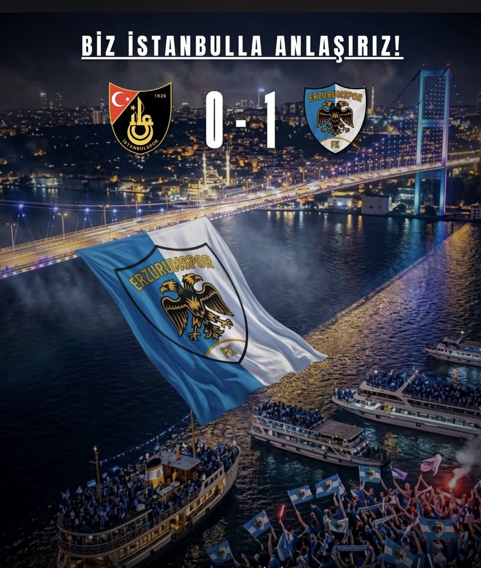 kursat_2525's tweet photo. Keser döner, gün gelir hesap döner!

Erzurumspor bugün sadece kazanmadı, gereken cevabı sahada verdi.

Helal olsun takımımıza,
💙 ŞAMPİYON ERZURUMSPOR 🤍
@Erzurumspor @dadaslargrubu @Erzurumlular25 @25Erzurumli0 
@Erzurumspor 
@Erzurumumuzz https://t.co/f2ejGB6Wu1