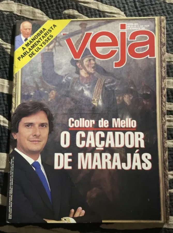 flourenco8's tweet image. Ex-juiz da lava jato, ex-ministro de #Bolsonaro, senador e, a partir do ano que vem, o novo #Collor. 
Sérgio #Moro veste a fantasia que Fernando Collor usou pra ser presidente. Por enquanto, Moro quer o governo do Paraná. 
Por enquanto…
#Eleições 
@NatuzaNery @AndreiaSadi