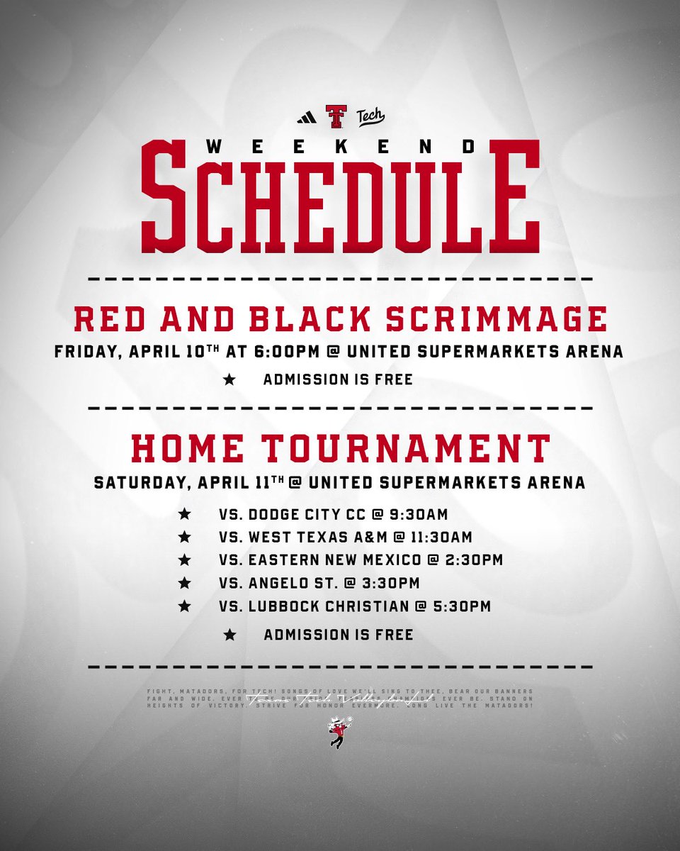 Texas Tech Volleyball tweet media