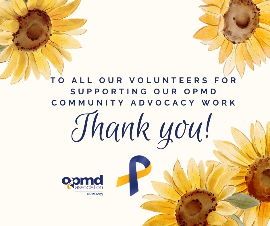 OPMD Association Non-Profit tweet media