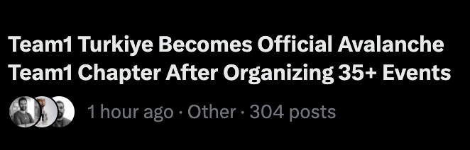 Avalanche Brasil 🇧🇷 tweet media