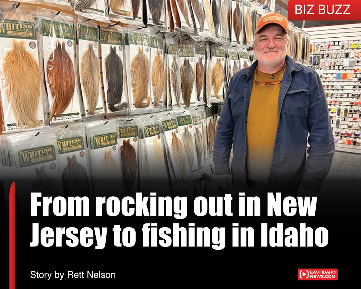 EastIDNews's tweet image. For decades, it was Hud’s Market. Jim Slattery, a former rock musician, bought the space in 2016 and opened what is now a fly-fishing shop, Jim’s Fly Co. House of Hackle and Emporium.

eastidahonews.com/2026/04/former…

Story by Rett Nelson #EastIdahoNews #JimsFlyCo #localbusiness