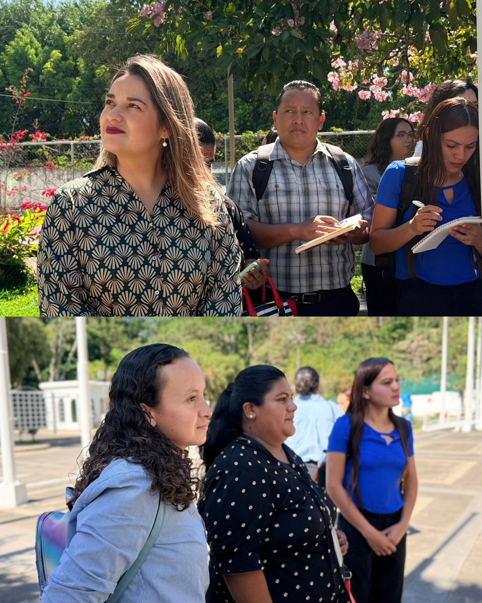 CATA_AgenciaCA's tweet image. #CATA abre sus puertas al conocimiento y la inspiración en la Casa de #Centroamérica a estudiantes de la Universidad Católica de El Salvador, quienes vivieron un recorrido formativo para conocer de cerca la riqueza, diversidad y valor turístico de la región.