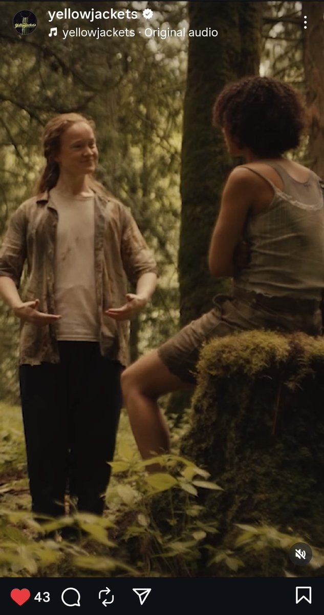 gorgunicornz's tweet image. Yellowjackets ig account posting taivan again oh my god just bring them back #PLEASE