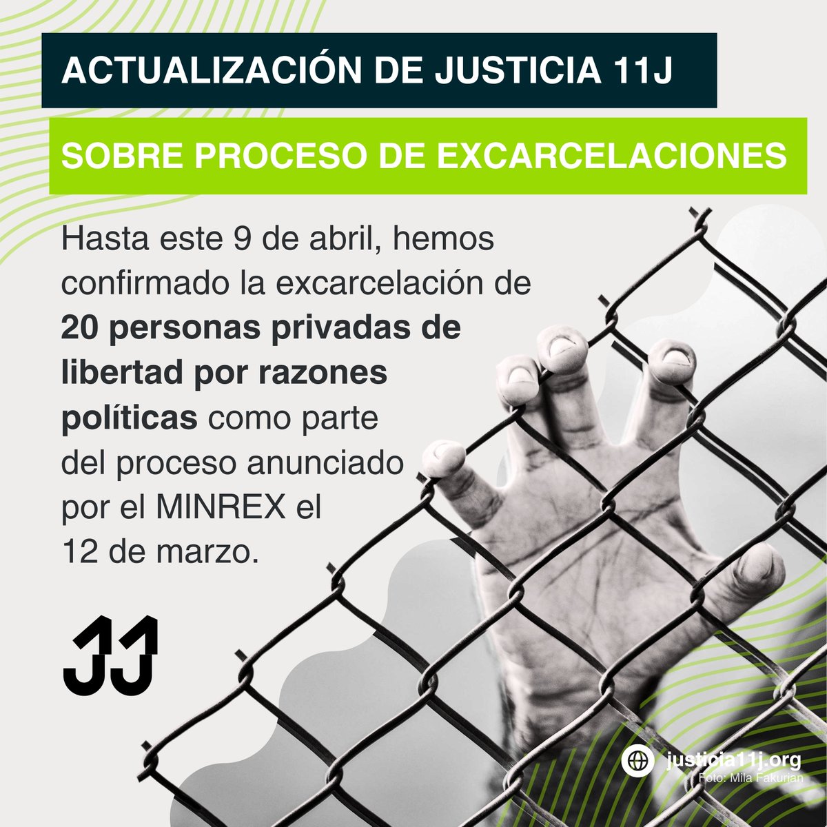 Justicia11J Detenciones por Motivos Políticos tweet media