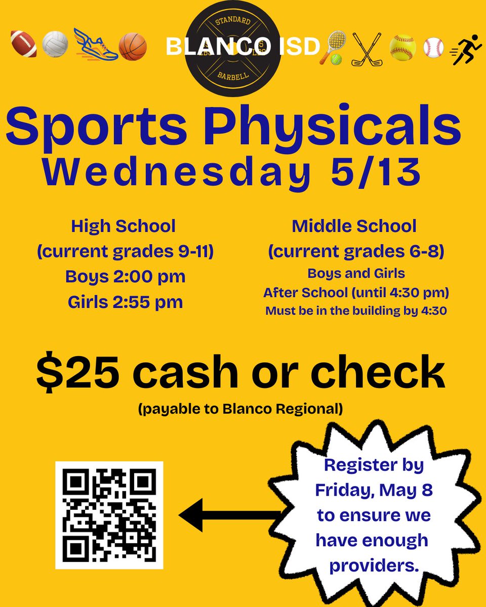 Blanco Football tweet media