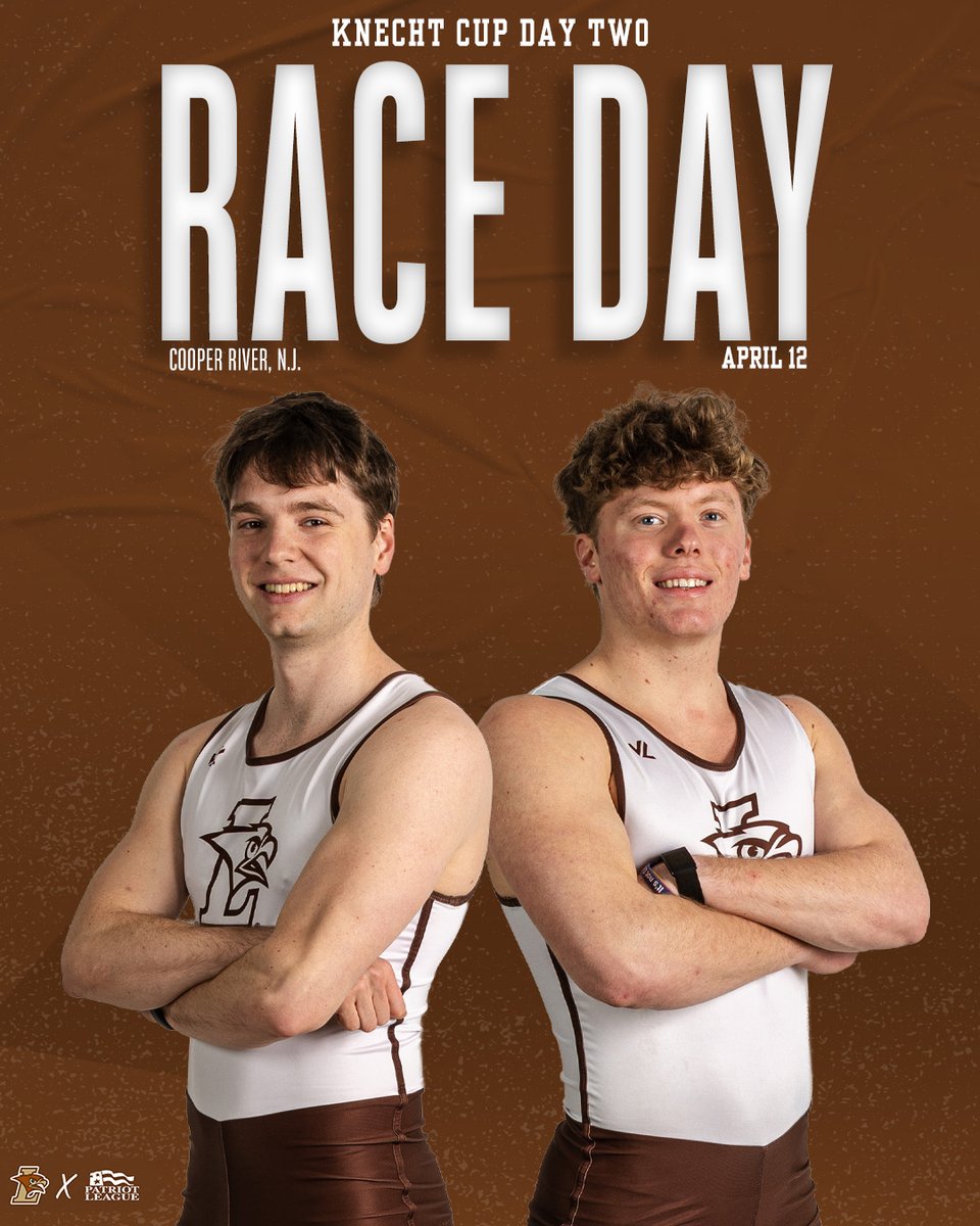 LehighRowing's tweet photo. Knecht Cup Day 2️⃣!

🆚 Knecht Cup
📍 Cooper River, N.J.

#GoLehigh | #FlyHawks https://t.co/9Y3qiSup52