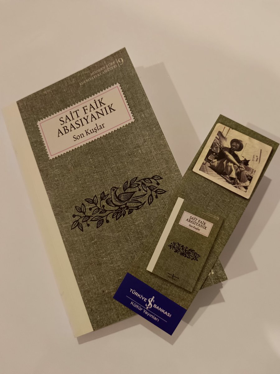 "Yazmasam deli olacaktım. " diyen #SaitFaikAbasıyanık 'a iyi ki yazmış diyorum. 
#HaritadaBirNokta
#SonKuşlar