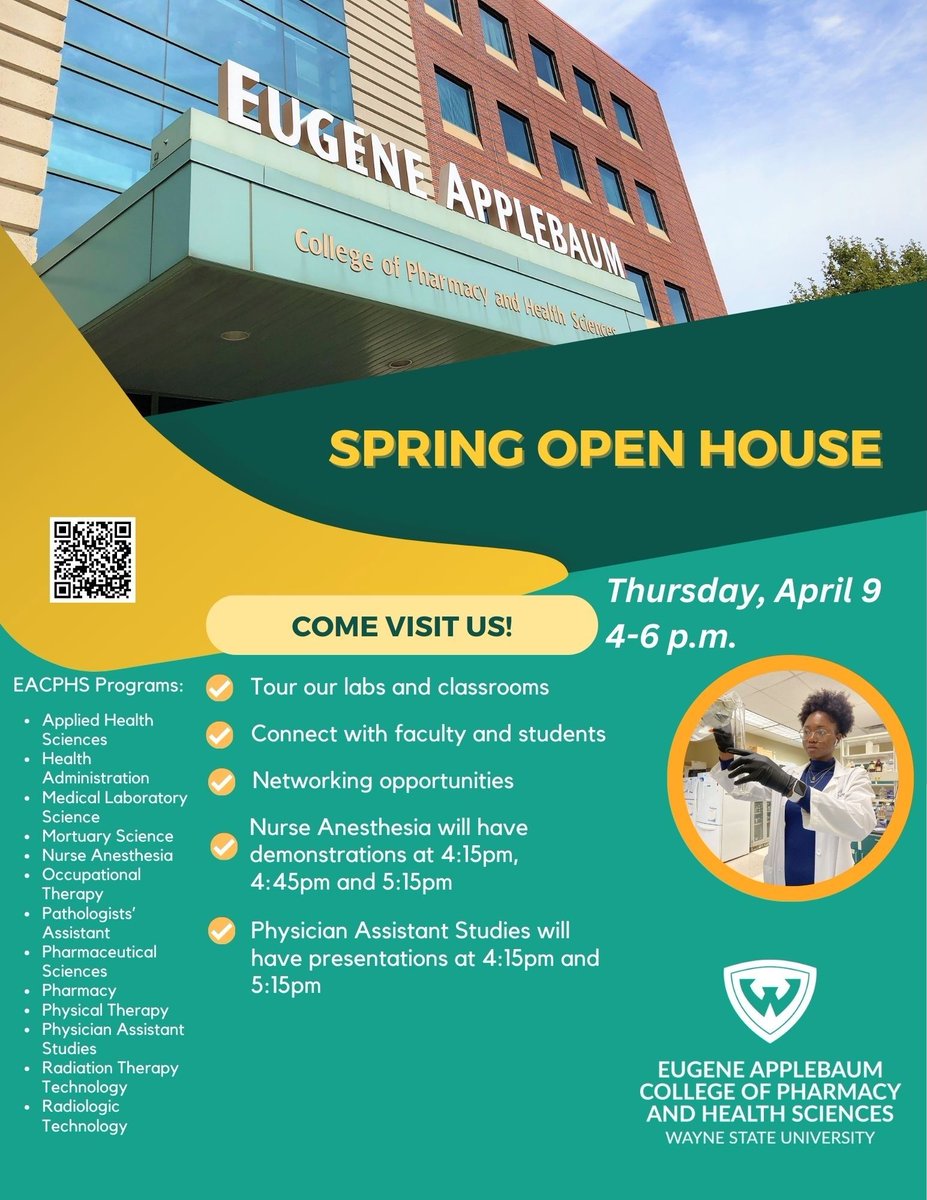 Applebaum College of Pharmacy & Health Sciences tweet media