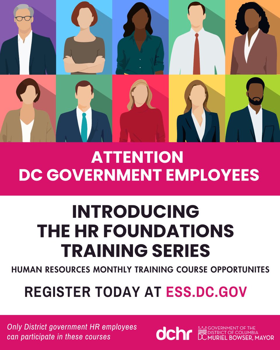 DC Dept. of Human Resources tweet media
