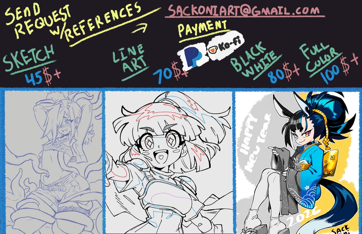 サックオニ (Commissions closed) tweet media