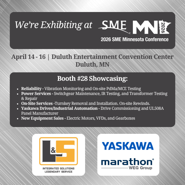 ls_electric1983's tweet image. We're #exhibiting at the @smecommunity's Conference on April 14-16th! #Visitus at booth #28 where we will be #showcasing how our #Reliability, #Power and #OnSiteservices, Yaskawa Drives/#IndustrialAutomation and #NewEquipmentSales support the #miningindustry. See you there!
