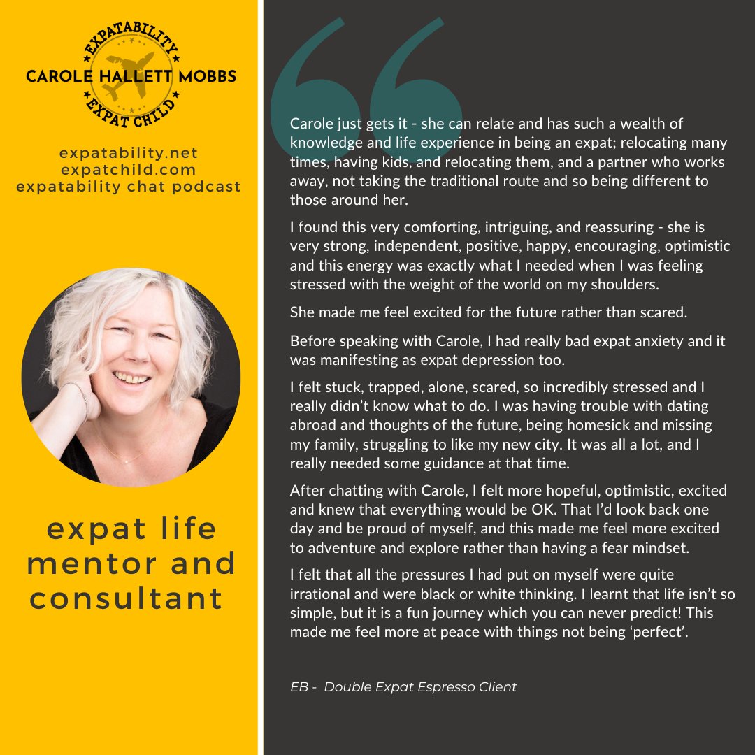 ExpatChild's tweet image. Carole is "different to those around her. I found this very comforting, intriguing, and reassuring" #expat #expatlife sbee.link/uh6kxgmnv8