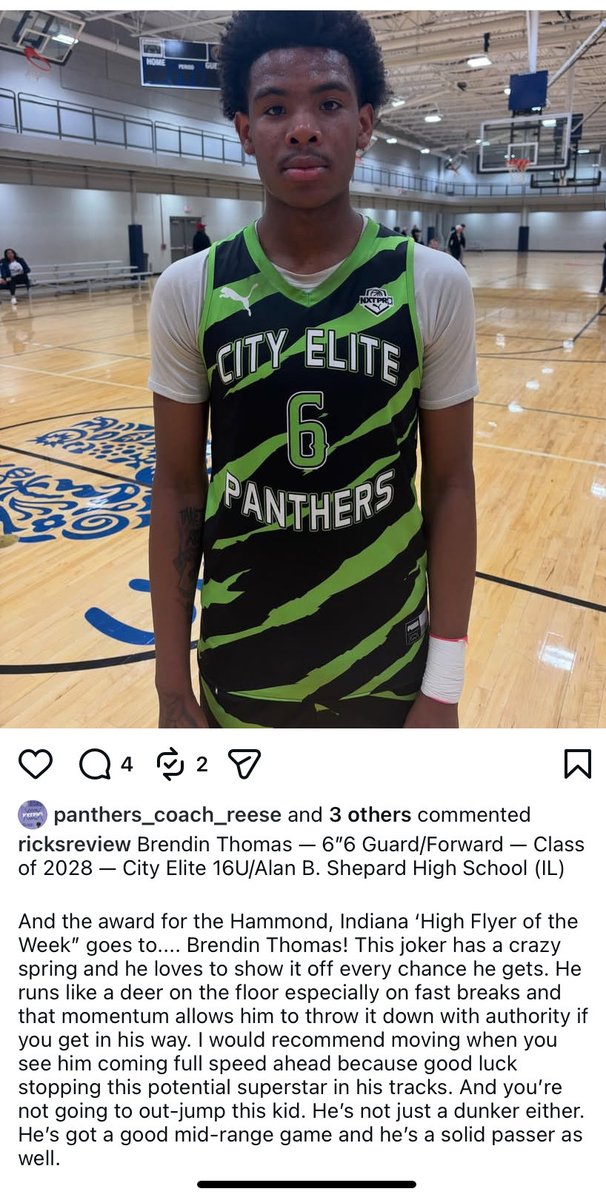 City Elite Panthers tweet media