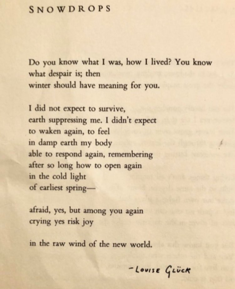 Joseph_Fasano_'s tweet photo. This poem always saves my soul as Spring returns: https://t.co/19A0bRXn7x