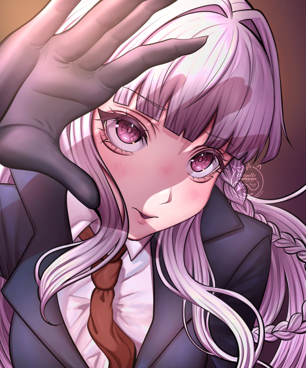 Ostyaelle's tweet photo. Took a small health break and I’ve just been obsessing over Danganronpa the whoooole time. Therefore and without further ado, here is my latest drawing of my girlie Kyoko ٩( 'ω' )و

#danganronpafanart #smallartists #fanart https://t.co/4oy595RPVr
