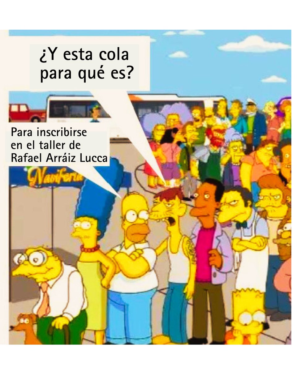 ¡Así vamos! 🎉

Sigue creciendo la lista de inscritos para el taller "Pensar por escrito: todo sobre el ensayo", dictado por el escritor, historiador, profesor y ensayista <a href="/rafaelarraiz/">Rafael Arraiz Lucca</a>.

Inicia el 18/04 . Clases en vivo por Zoom.

Reserva tu cupo aquí 👇 
circuloamarillo.com/talleres/todo-…