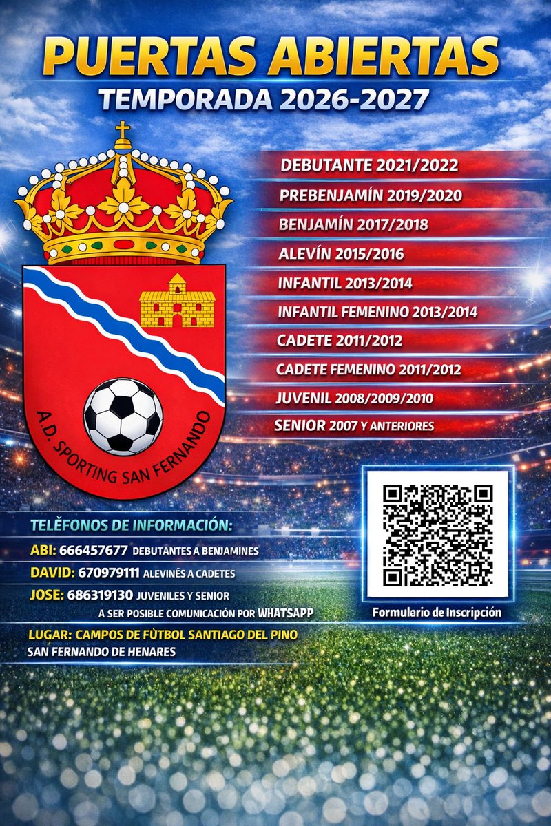 AD SPORTING SAN FERNANDO OFICIAL tweet media