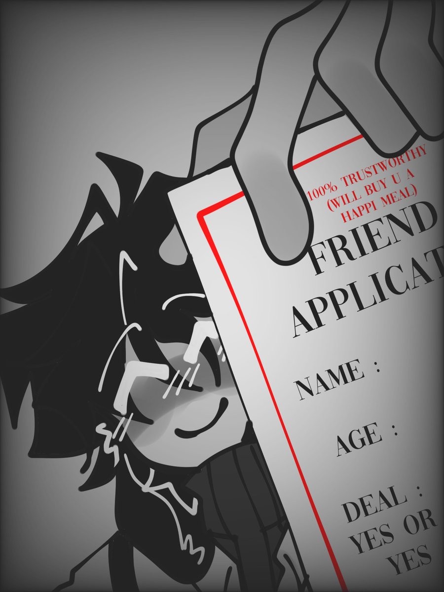 In need of artist friends who wont judge me for drawing men in dresses 🫵